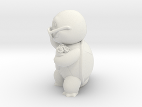 V day Squirtle in White Natural Versatile Plastic