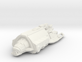 Klingon Transport 1/1000 in White Natural Versatile Plastic