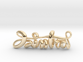 Dzintra in 14K Yellow Gold: Large