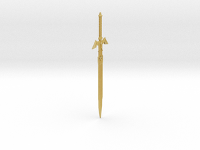Zelda Master Sword in Tan Fine Detail Plastic