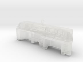 P40/P42 Interior in Clear Ultra Fine Detail Plastic