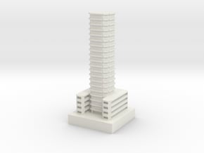 Skyscraper in White Natural Versatile Plastic