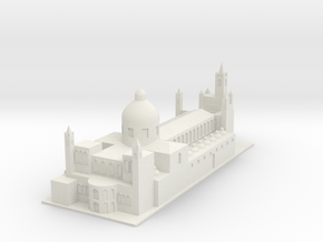 Palermo Cathedral - Sicily, Italy in White Natural Versatile Plastic