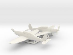 Arado Ar-96 in White Natural Versatile Plastic: 1:160 - N