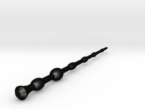 Wand - Elder Style in Matte Black Steel