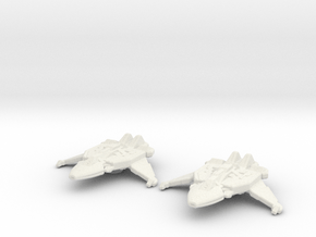 Maquis Fighter 1/1400 Attack Wing x2 in White Natural Versatile Plastic