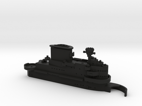 1/700 HMS Victorious (1941) Island in Black Smooth Versatile Plastic