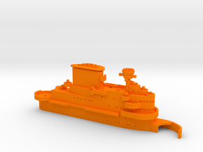 1/700 HMS Victorious (1941) Island in Orange Smooth Versatile Plastic