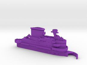 1/700 HMS Victorious (1941) Island in Purple Smooth Versatile Plastic