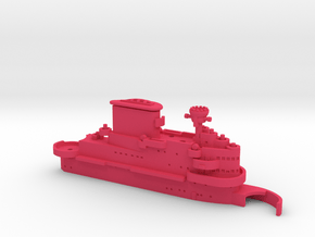 1/700 HMS Victorious (1941) Island in Pink Smooth Versatile Plastic