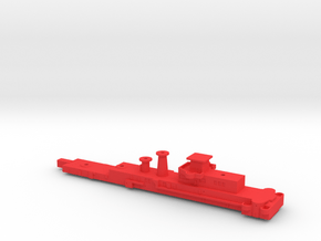 1/700 Large Cruiser USS Alaska (CAG) Aft Superstr. in Red Smooth Versatile Plastic