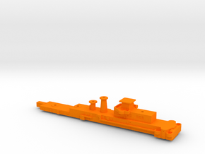 1/700 Large Cruiser USS Alaska (CAG) Aft Superstr. in Orange Smooth Versatile Plastic
