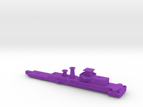 1/700 Large Cruiser USS Alaska (CAG) Aft Superstr. in Purple Smooth Versatile Plastic