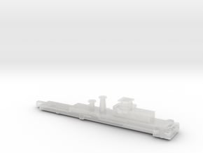 1/700 Large Cruiser USS Alaska (CAG) Aft Superstr. in Clear Ultra Fine Detail Plastic