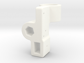 Bandsaw Guide Block in White Smooth Versatile Plastic