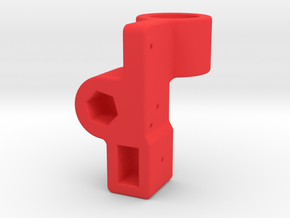 Bandsaw Guide Block in Red Smooth Versatile Plastic
