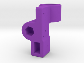 Bandsaw Guide Block in Purple Smooth Versatile Plastic