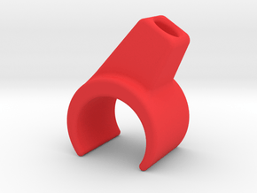 Bimini Rigging Clip in Red Smooth Versatile Plastic