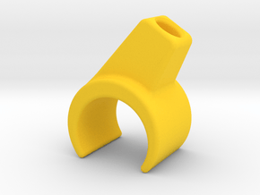 Bimini Rigging Clip in Yellow Smooth Versatile Plastic