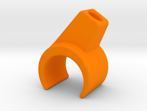 Bimini Rigging Clip in Orange Smooth Versatile Plastic