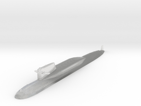 PLAN Type 092 Xia Class waterline in Clear Ultra Fine Detail Plastic: 1:400