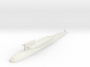PLAN Type 092 Xia Class waterline in White Natural Versatile Plastic: 1:1000