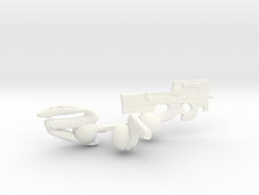 ToyCave MAN - Stargate Weapons in White Processed Versatile Plastic