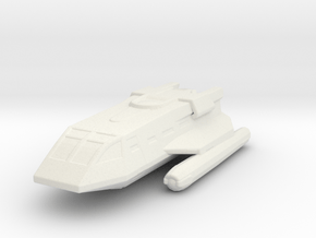 Moore Type Shuttle (KTL) 1/350 Attack Wing in White Natural Versatile Plastic