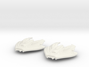 Nausicaan Raider (ENT) 1/3788 Attack Wing x2 in White Natural Versatile Plastic