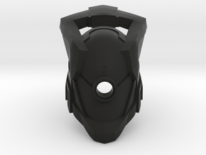 Glatorian Helmet (Destiny-inspired) in Black Smooth Versatile Plastic
