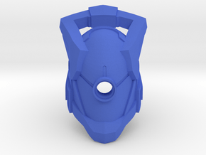 Glatorian Helmet (Destiny-inspired) in Blue Smooth Versatile Plastic