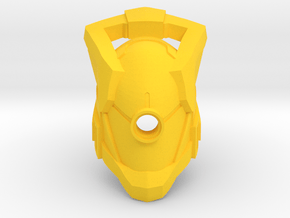 Glatorian Helmet (Destiny-inspired) in Yellow Smooth Versatile Plastic