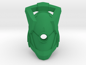 Glatorian Helmet (Destiny-inspired) in Green Smooth Versatile Plastic