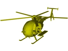 1/400 scale Boeing MH-6 Little Bird x 1 heli in Tan Fine Detail Plastic