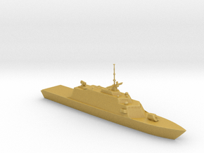 Freedom-class littoral combat ship 1:600 in Tan Fine Detail Plastic