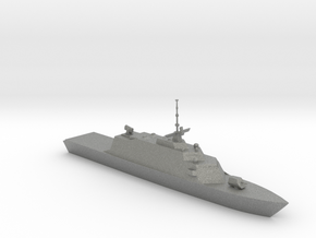 Freedom-class littoral combat ship 1:600 in Gray PA12