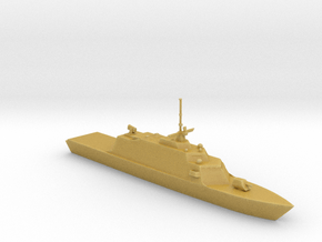 Freedom-class littoral combat ship 1:1200 in Tan Fine Detail Plastic