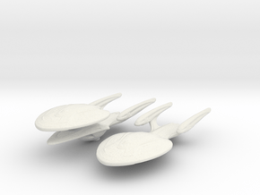 Odyssey Class 1/20000 Attack Wing x2 in White Natural Versatile Plastic