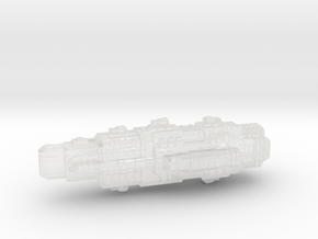 Heimatwelt Battleship in Clear Ultra Fine Detail Plastic