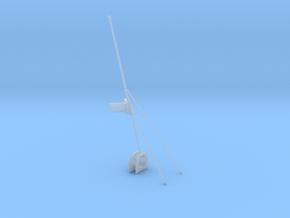 1/35 USN Fletcher Flag Pole Stern in Clear Ultra Fine Detail Plastic