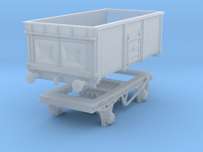 HO-scale BR diagram 1/102 welded 16t coal wagon  in Tan Fine Detail Plastic
