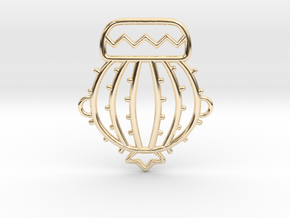 CactusBola-Bracelet in 14k Gold Plated Brass