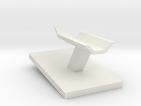 Delta Windfall stand in White Natural Versatile Plastic