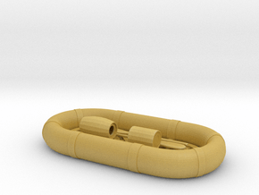 Best Detail 1/24 USN Life Raft Oval SET in Tan Fine Detail Plastic