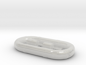 Best Detail 1/24 USN Life Raft Oval SET in Clear Ultra Fine Detail Plastic