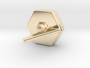 Inner Light Replica Pendant in 14k Gold Plated Brass