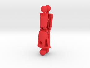 Articulated Nuva Legs (Two Pack) in Red Smooth Versatile Plastic