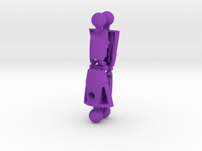 Articulated Nuva Legs (Two Pack) in Purple Smooth Versatile Plastic