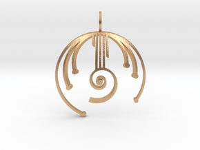 Harmonic Oscillator (Domed) in Natural Bronze