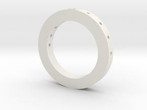 Mavis Ring in White Natural Versatile Plastic